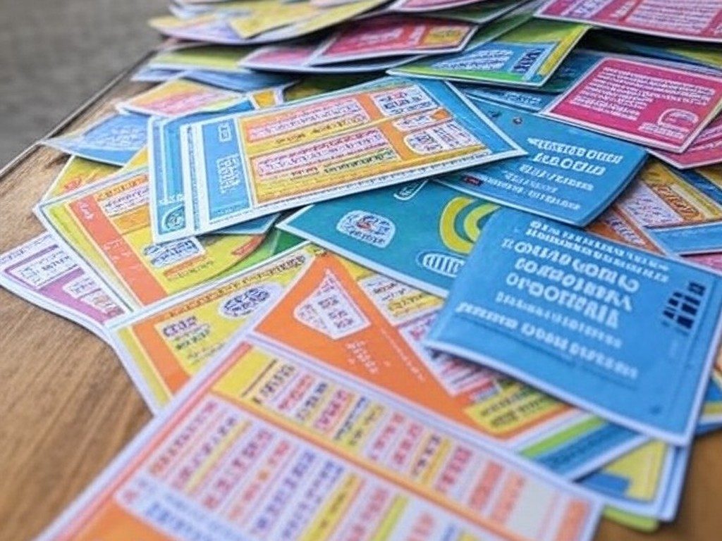 Bilhetes da Loteria Federal em banca de jornal brasileira, representando o concurso 6029 com prêmio de R$ 1,35 milhão.