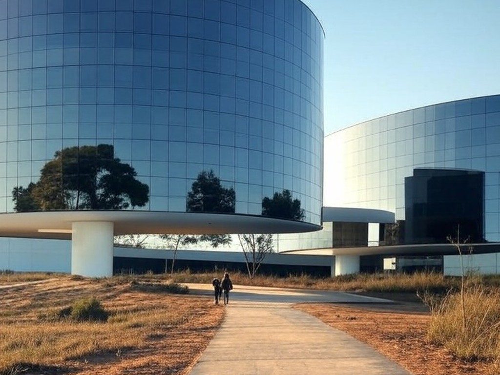 Exterior de hospital moderno em Brasília, representando atendimento médico no DF Star para procedimentos como bloqueio nervoso.
