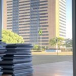 Edifício do Banco Central do Brasil em Brasília com elementos de inspeção em documentos sigilosos do Banco Master, determinado pelo TCU.