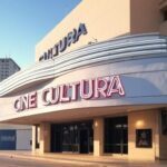 Fachada do Cine Cultura em Goiânia sediando Mostra Truffaut com 23 filmes.
