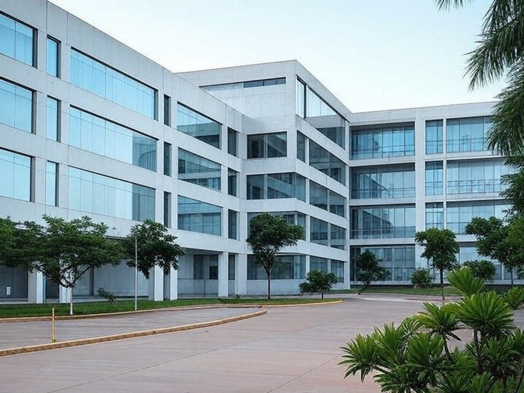 Fachada de hospital em Goiânia onde gêmeos siameses do Mato Grosso nasceram com sucesso.