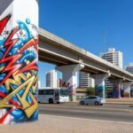 Luciano Hang denuncia artista por grafite em viaduto repintado em Goiânia
