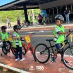 Mini Cidade do Detran tem pista totalmente equipada com recursos que simulam as condições reais de circulação (Foto: Detran Goiás)