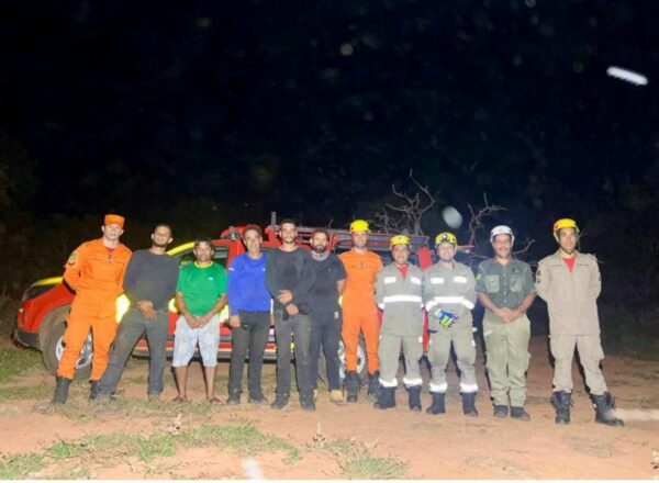 Grupo entrou em área restrita sem autorização, ficou preso por 8 horas e foi resgatado com apoio da Semad (Foto: Semad)
