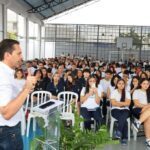 Prefeito Leandro Vilela afirmou que a parceria institucional entre Aparecida e o Governo de Goiás tem acelerado as entregas de melhorias na cidade em todas as áreas – Foto: Rodrigo Estrela