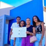 Novas moradias garantem fim do aluguel para beneficiados pelo programa Pra Ter Onde Morar; investimento nos dois municípios soma R$ 13,3 milhões (Foto: Júnior Guimarães e Remisson Sales)