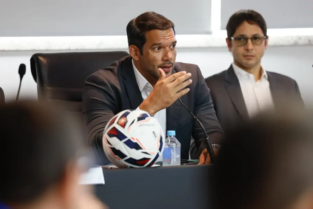 Samir Xaud - Presidente da CBF (Foto - Rafael Ribeiro)