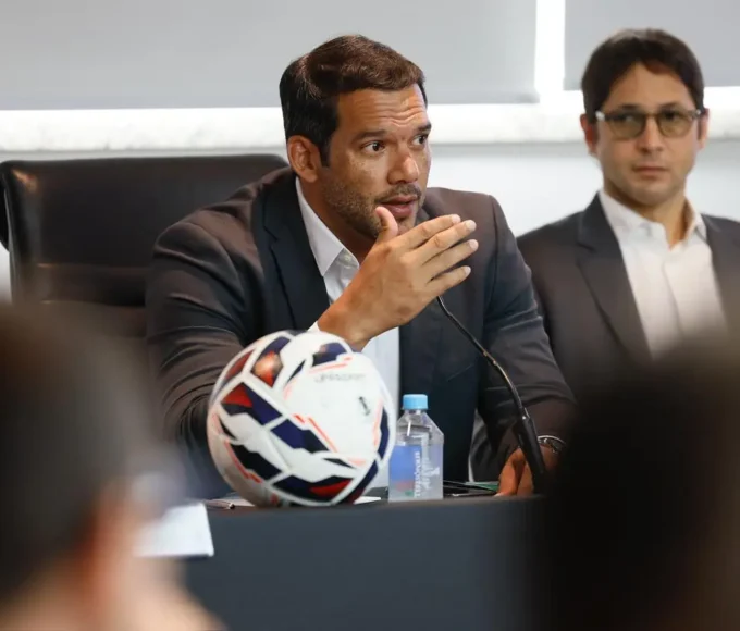 Samir Xaud - Presidente da CBF (Foto - Rafael Ribeiro)