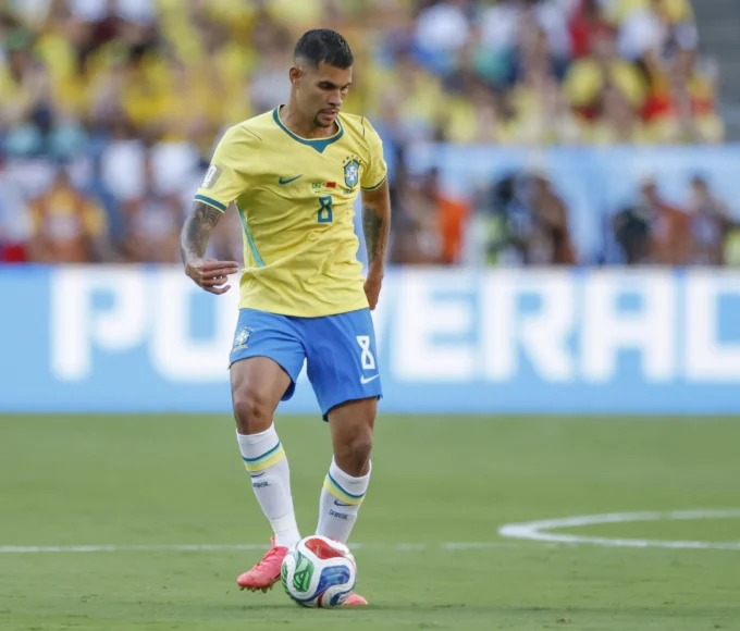 Bruno Guimarães - Volante - Seleção Brasileira (Foto - Rafael Ribeiro)