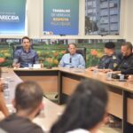Reunião com os empresários contou com a participação do vereador Almeidinha – Foto: Jhonney Macena