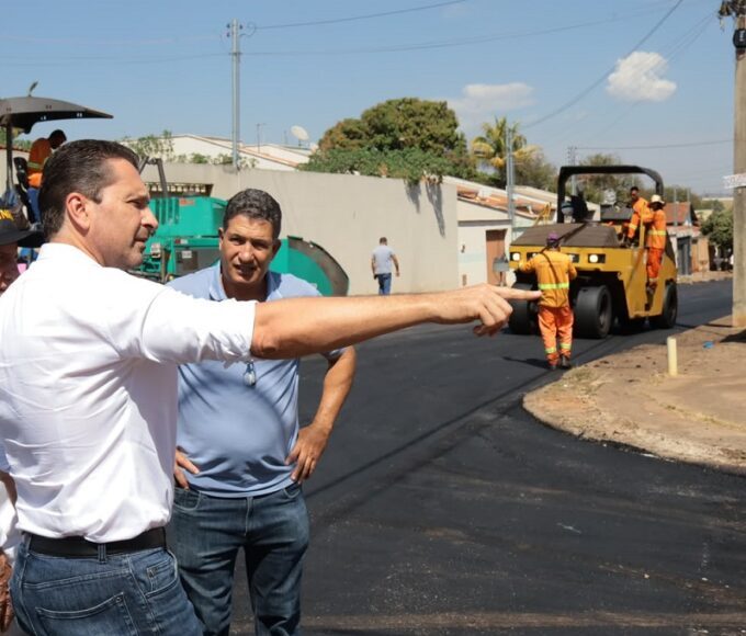 Recapeamento é feito com asfalto tipo CBUQ, de alta resistência e longa vida útil – Foto: Rodrigo Estrela